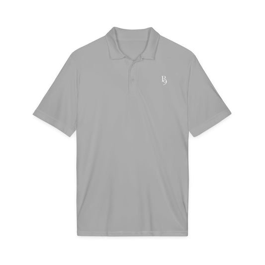 Back Nine Social Performance Golf Polo - Vintage Cream B9