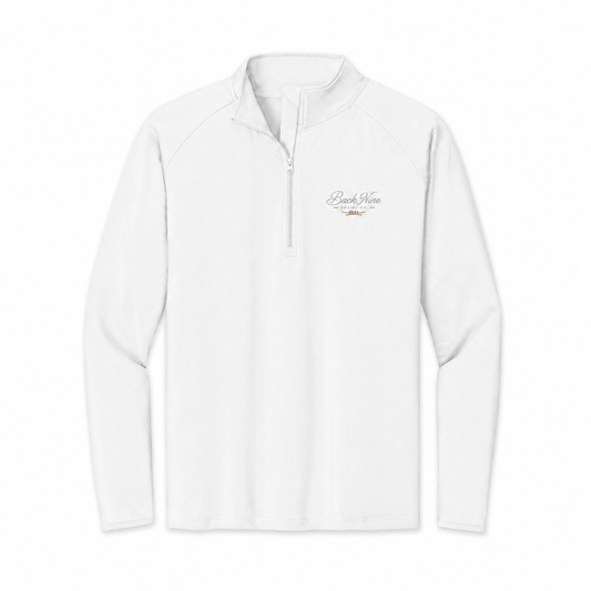 Back Nine Social Performance Quarter‑Zip Pullover
