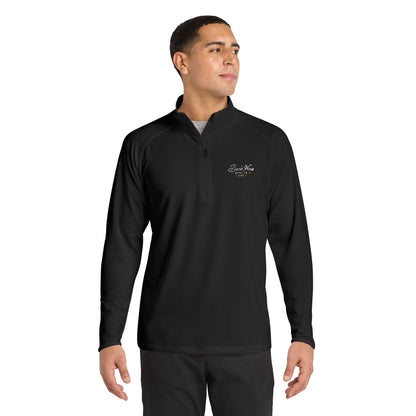 Back Nine Social Performance Quarter‑Zip Pullover