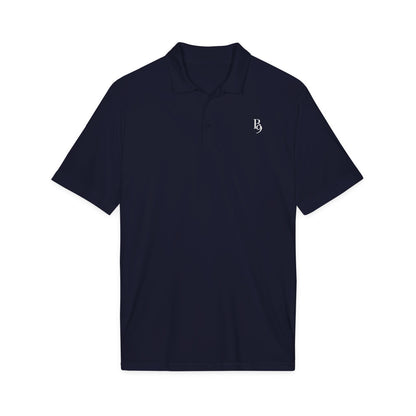 Back Nine Social Performance Golf Polo - Vintage Cream