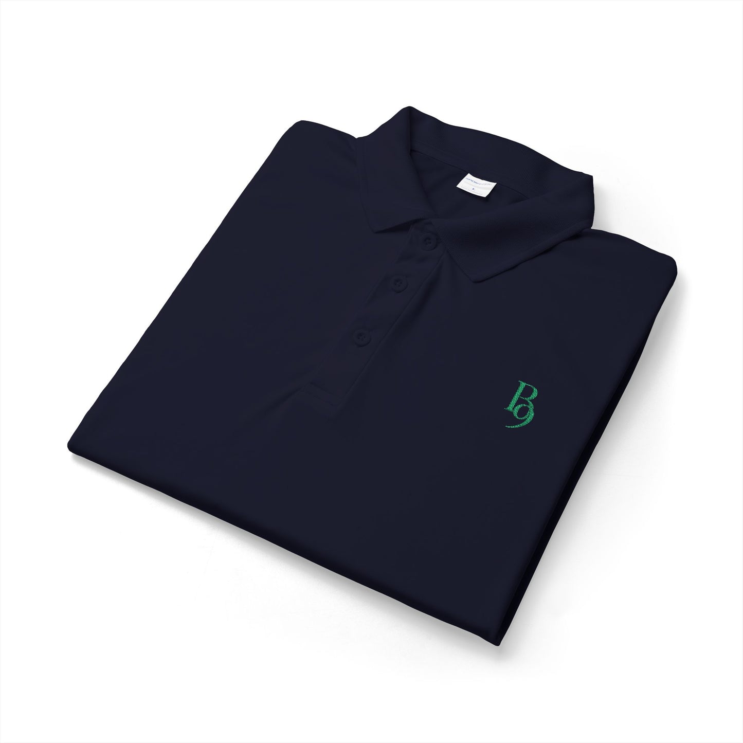 Back Nine Social Performance Golf Polo - Forest Green