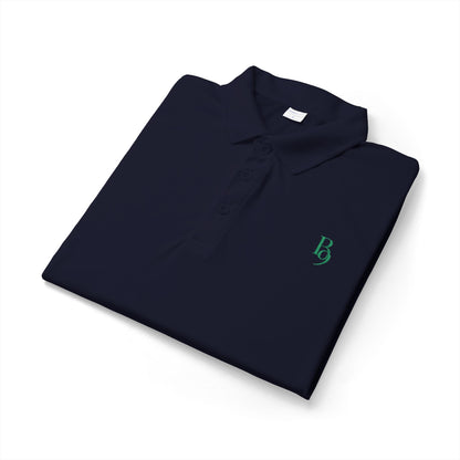 Back Nine Social Performance Golf Polo - Forest Green