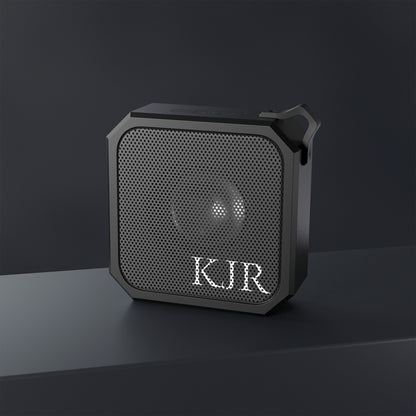Personalized Outdoor Bluetooth Speaker — Monogram KJR Waterproof Portable Speaker