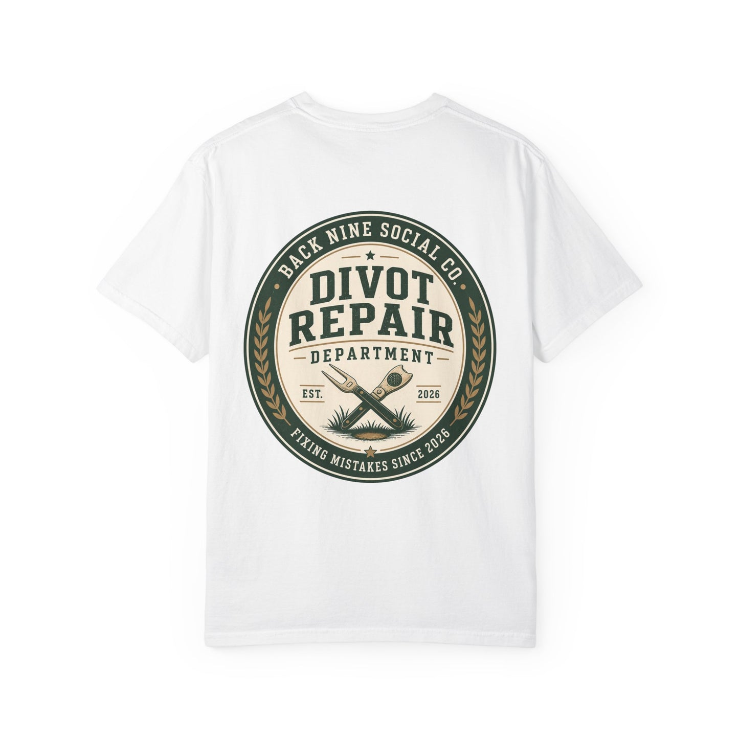 Divot Repair Department Tee