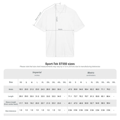 Back Nine Social Performance Golf Polo - Vintage Cream B9