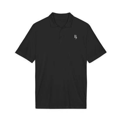 Back Nine Social Performance Golf Polo - Vintage Cream B9