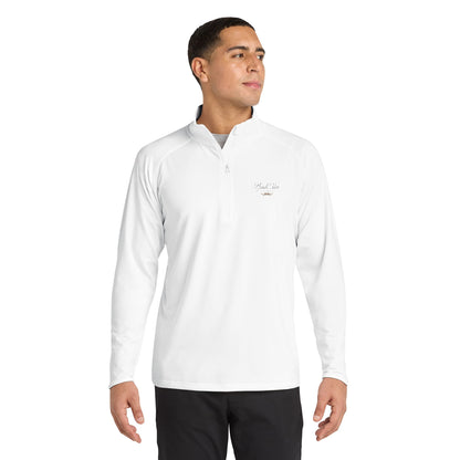 Back Nine Social Performance Quarter‑Zip Pullover