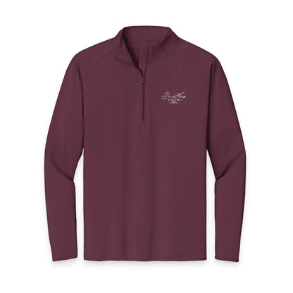 Back Nine Social Performance Quarter‑Zip Pullover