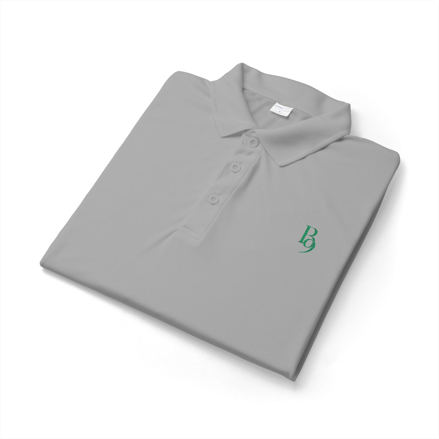 Back Nine Social Performance Golf Polo - Forest Green