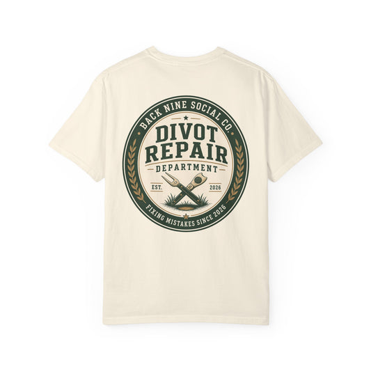 Divot Repair Department Tee