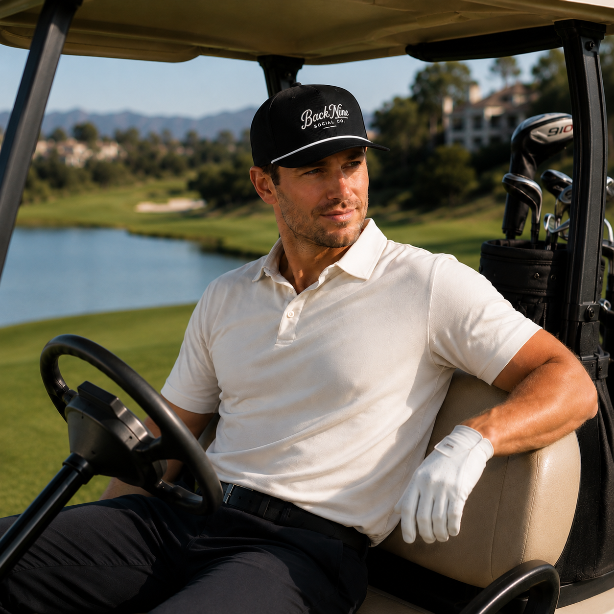 Back Nine Social Co. Rope Hat