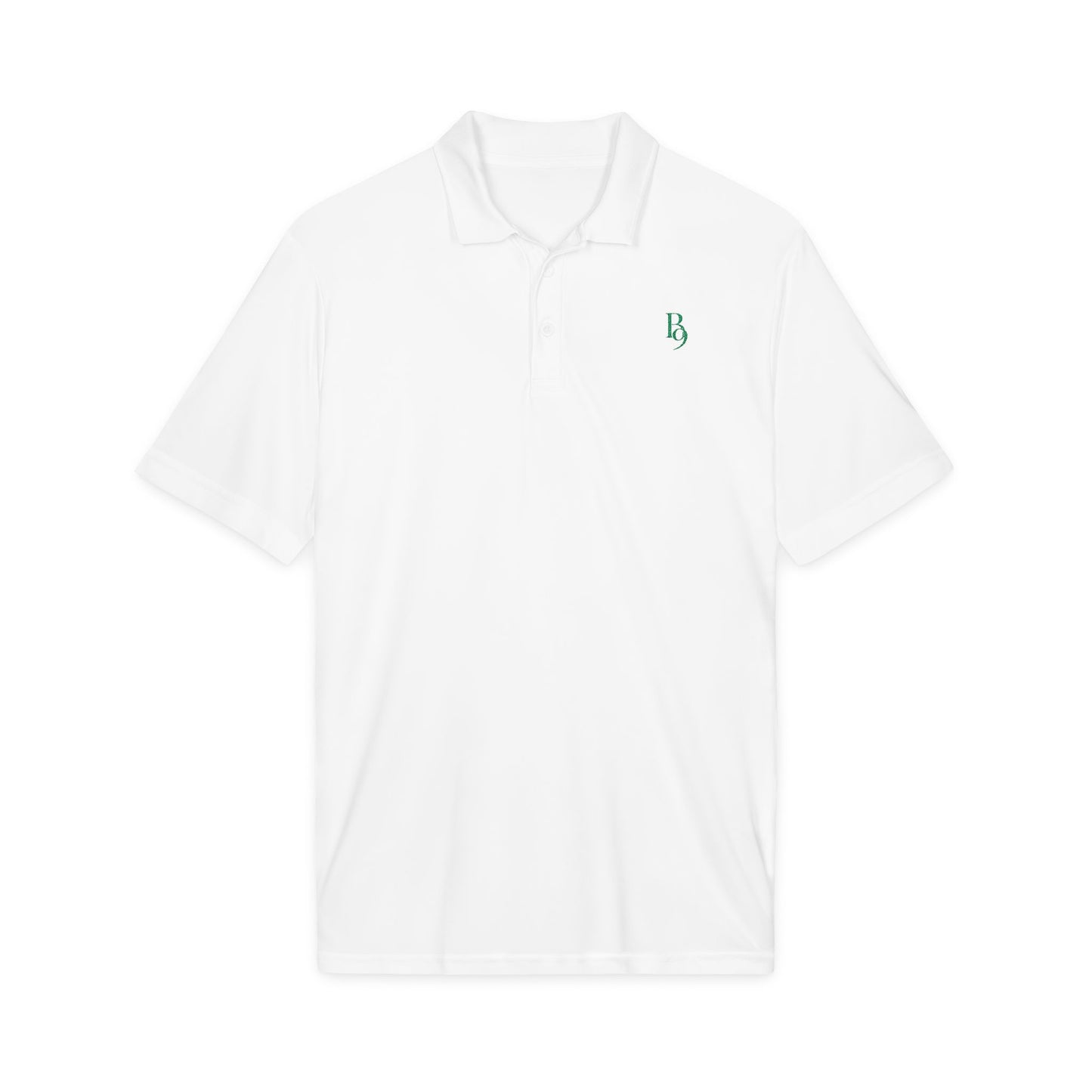 Back Nine Social Performance Golf Polo - Forest Green