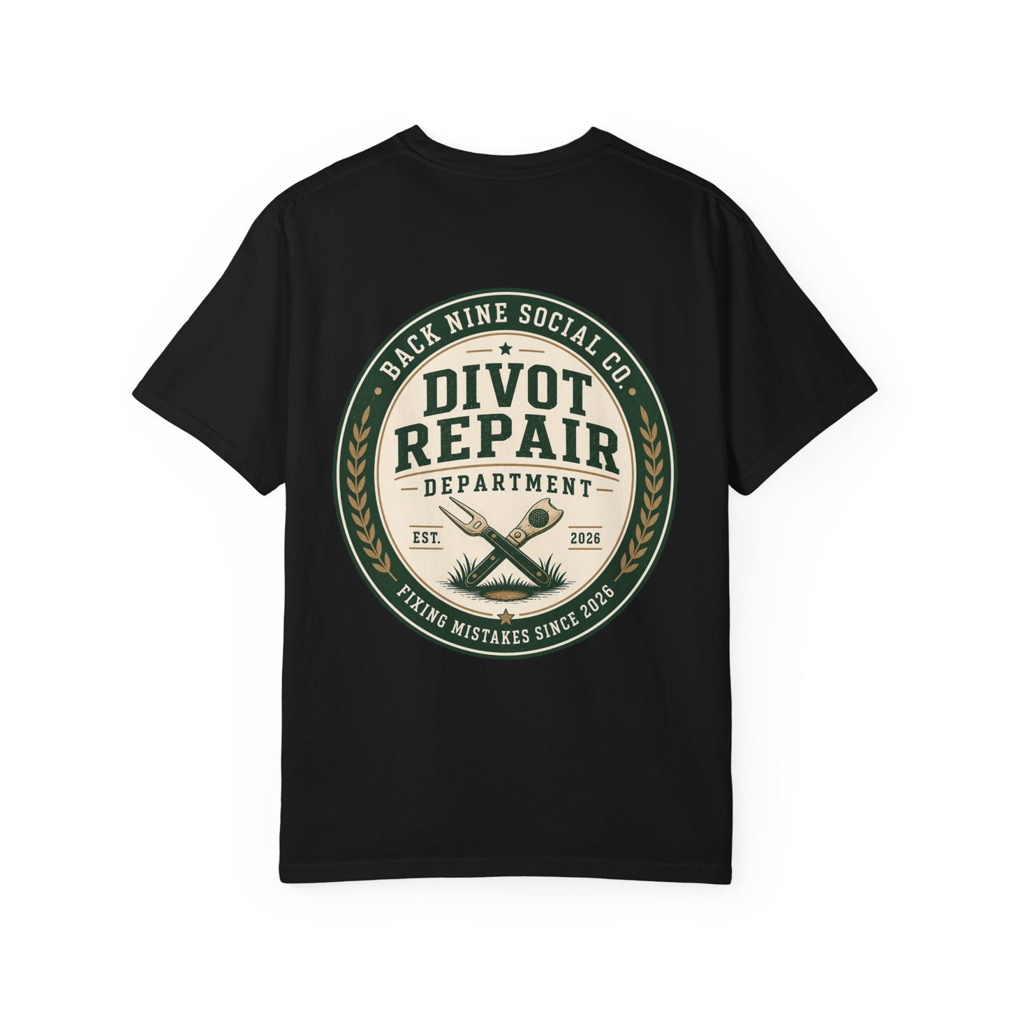 Divot Repair Department Tee