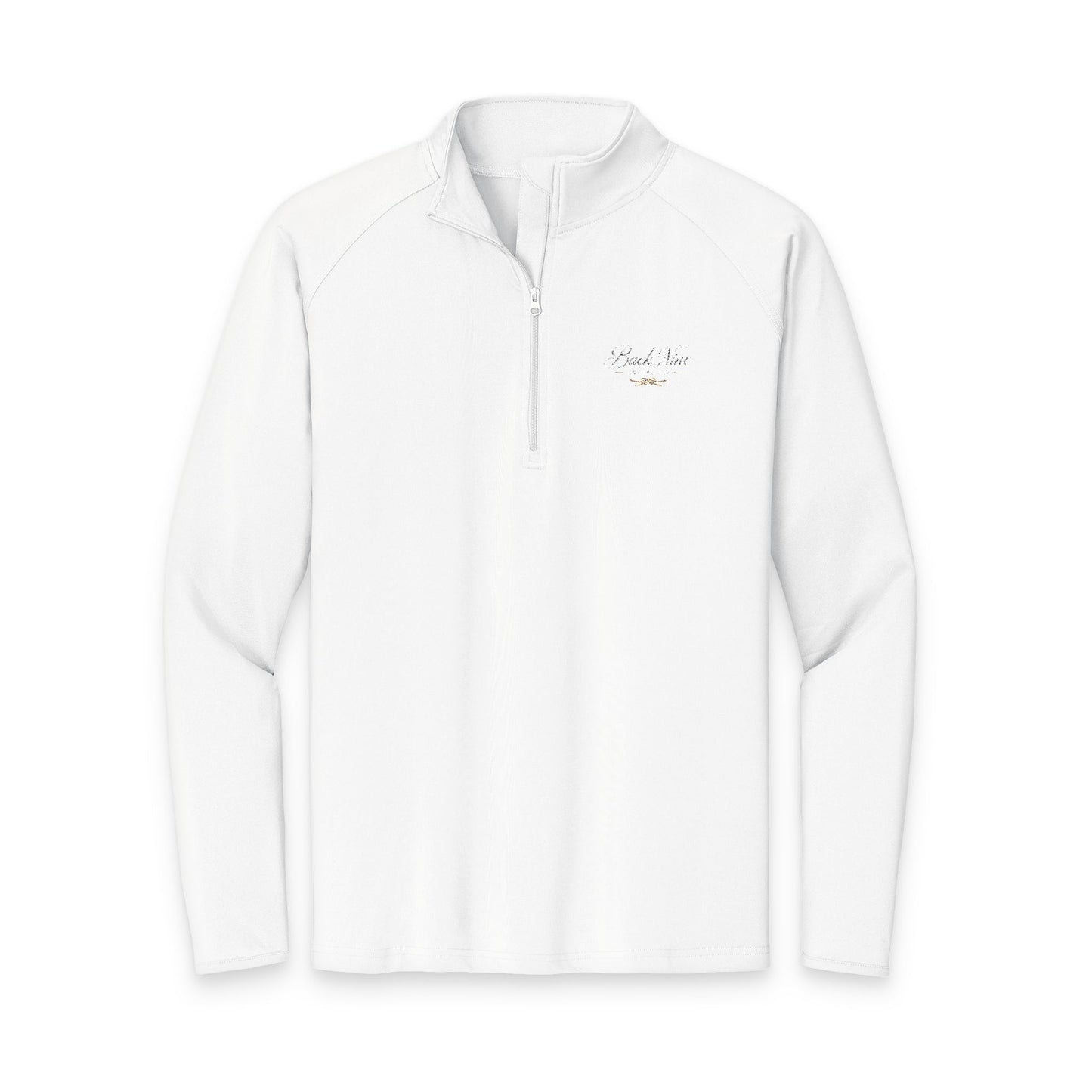 Back Nine Social Performance Quarter‑Zip Pullover