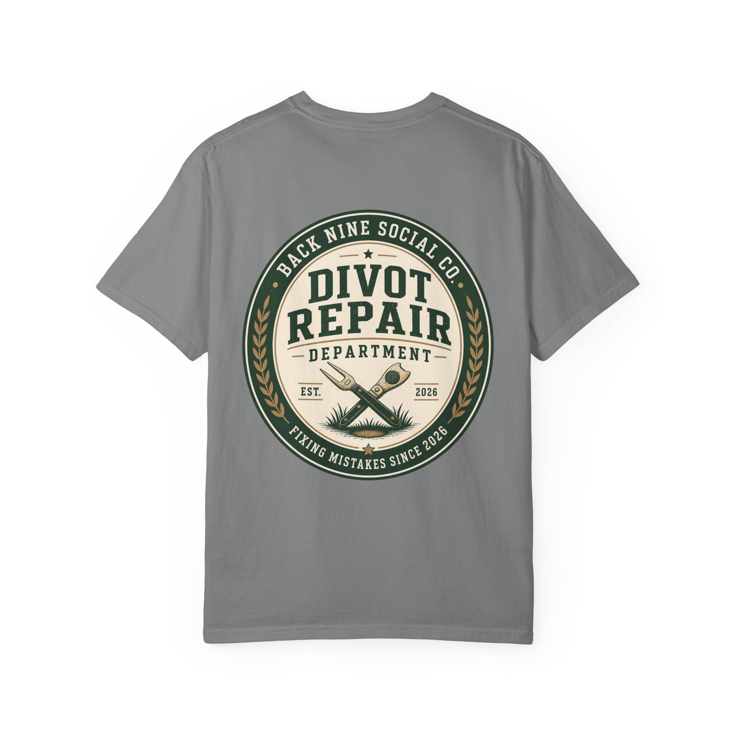 Divot Repair Department Tee