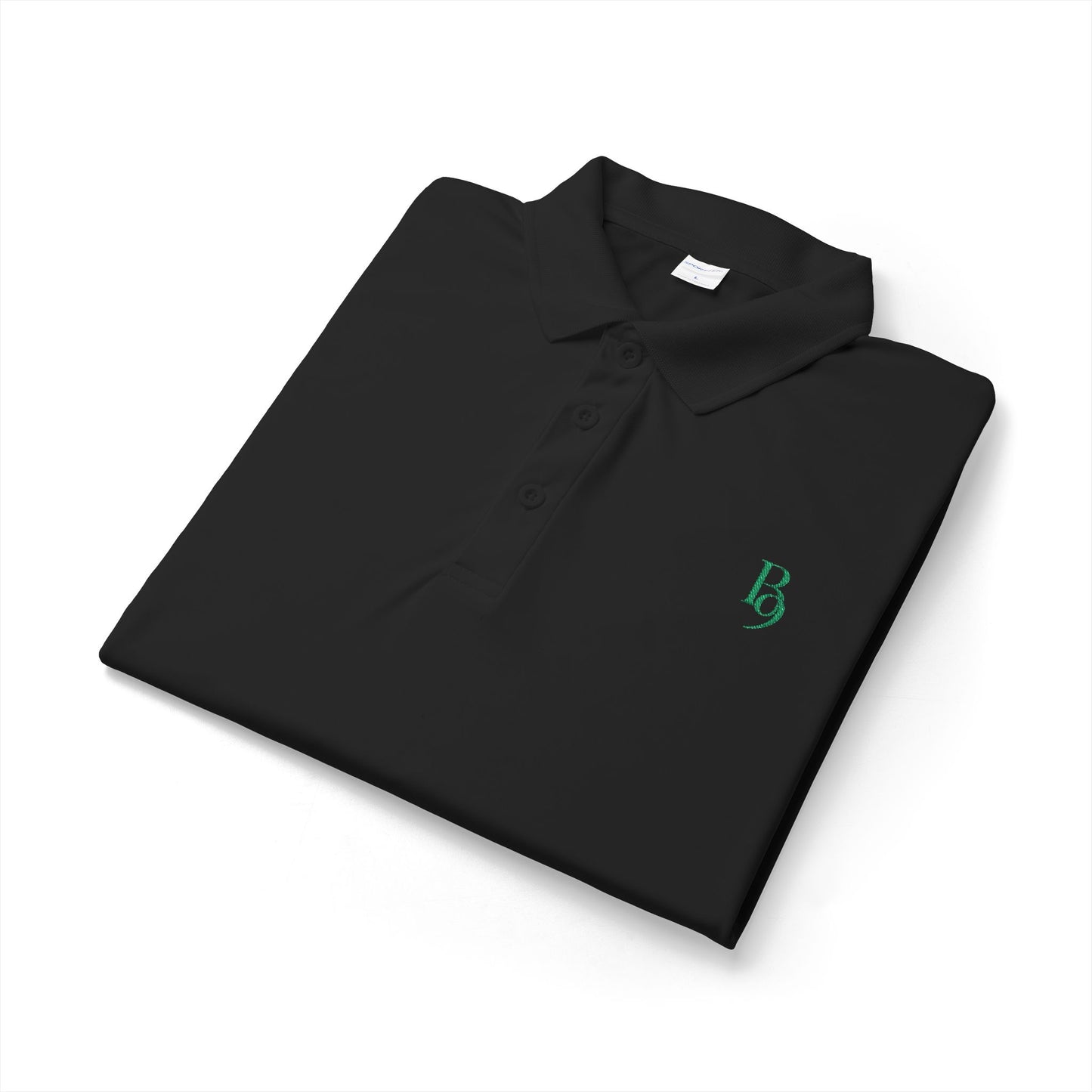 Back Nine Social Performance Golf Polo - Forest Green