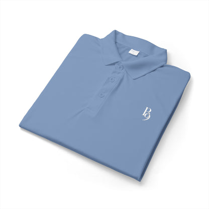 Back Nine Social Performance Golf Polo - Vintage Cream B9