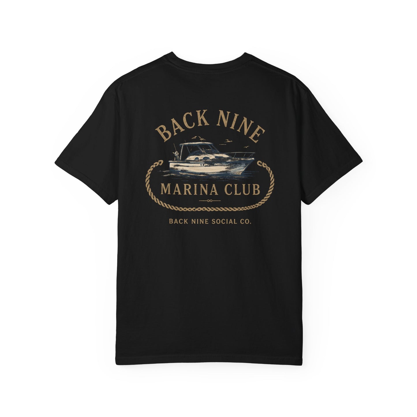 Back Nine Marina Club Tee